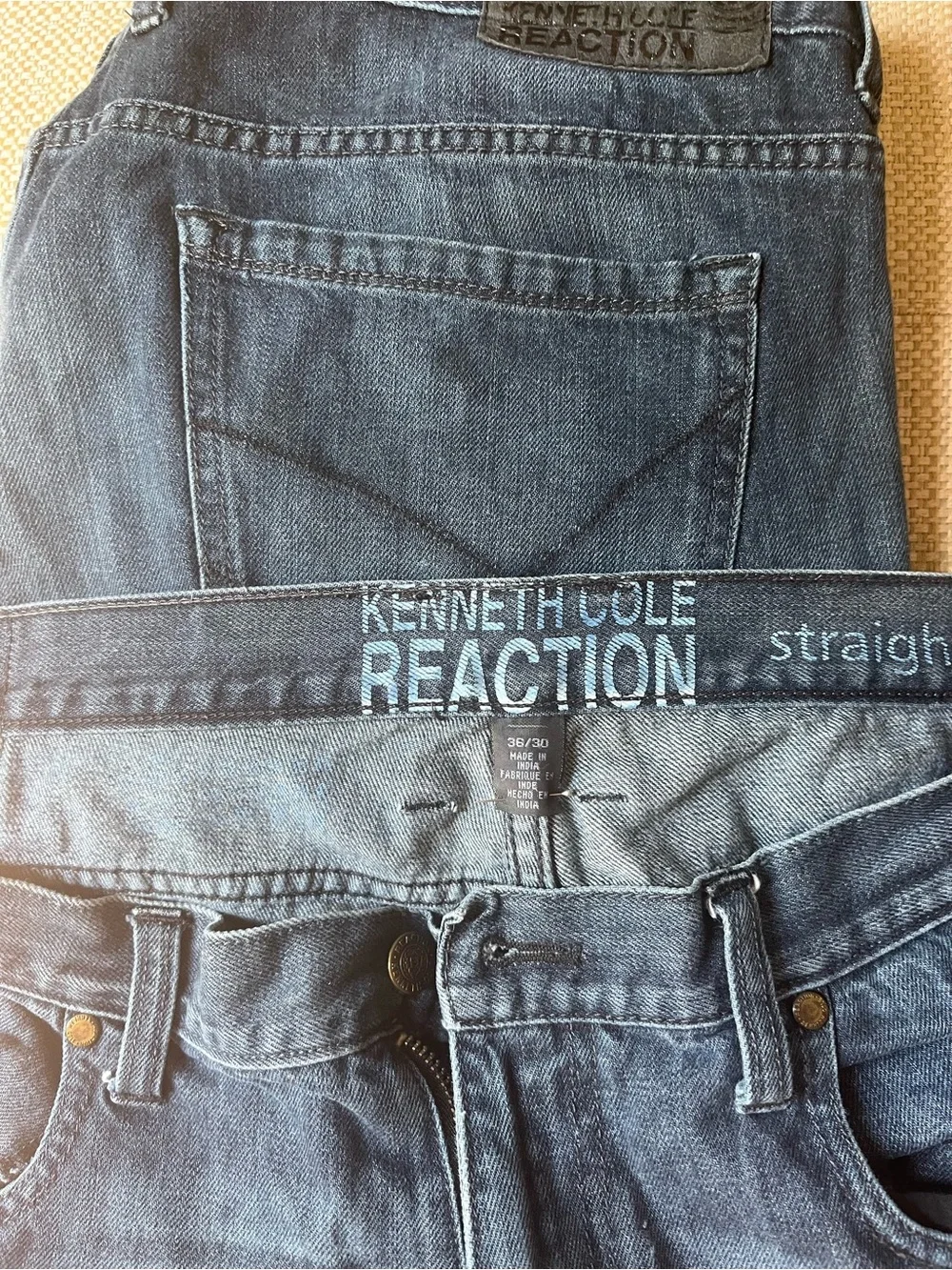 Kenneth Cole Reaction Dark Blue Men's Jeans